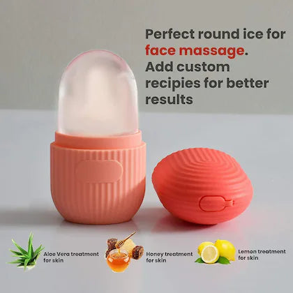 Ice Roller for Face, Ice Roller for Face Massager, Face Ice Roller to Enhance Skin Glow, Shrink & Tighten Pores, Reusable Facial Ice Roller Face Ice Treatment (Multicolor)