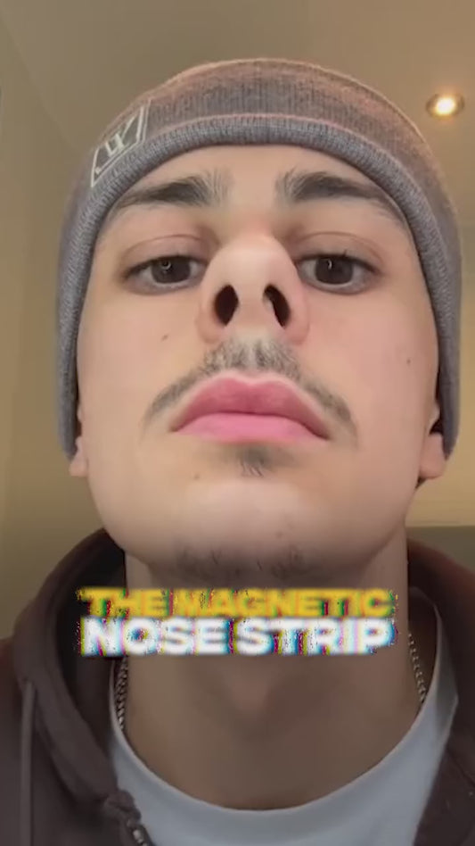 Magnetic nose clip. Anti-Snoring Equipment, Skin Safe Sleep Nasal Strips, Nasal Pads Comfortable Anti-Snoring Equipment, Breathe Better Good Sleeping (Pack of 15)